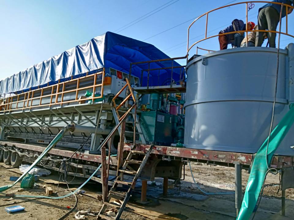 和布克赛尔污水池淤泥处理-河道清淤-炜誉市政